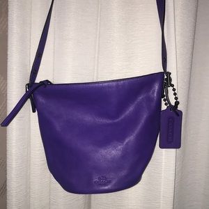 Coach Purse Purple